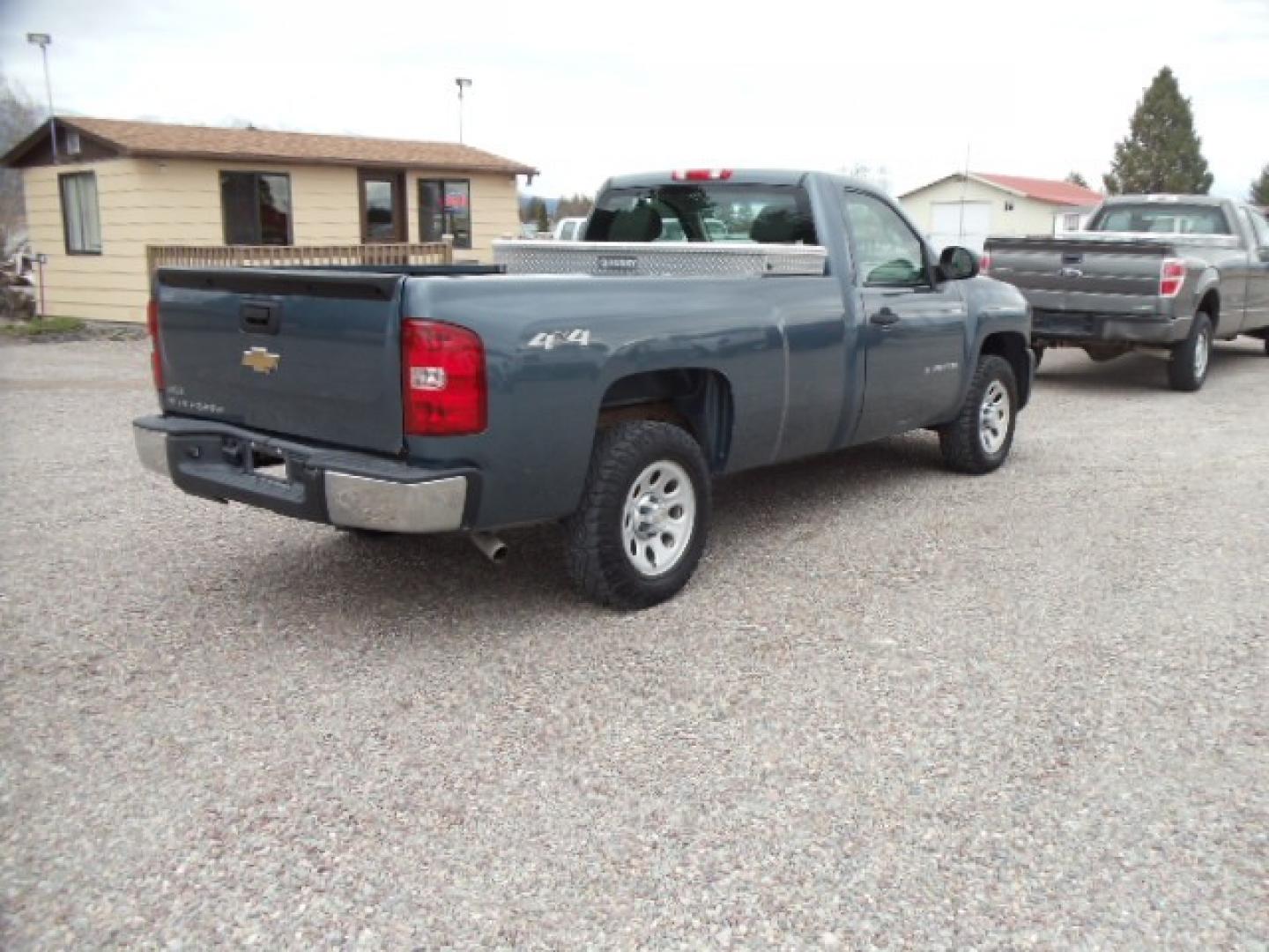 2011 Blue /Gray Chevrolet Silverado 1500 Work Truck (1GCNKPEA7BZ) with an 4.8L V8 Gas engine, Automatic transmission, located at 5465 Highway 2 W., Columbia Falls, MT, 59912, (406) 892-4407, 48.352188, -114.240929 - This truck was previously owned by the federal government so it has been well maintained and taken care of. The truck is clean inside and out with good tires and low miles. This truck has been mechanically inspected. This is the regular cab long box work truck. - Photo#8